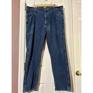 Cabelas Jeans Mens 40x30 Blue Straight Leg Denim American Outdoor Gear Tough